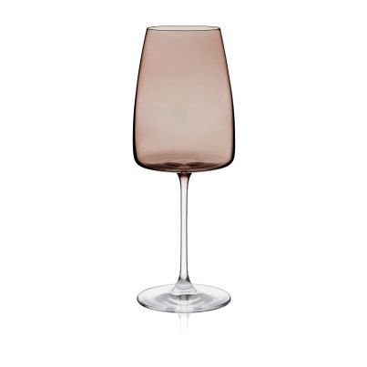 RONA Wine glasses Deco fade amber 510ml 4pcs