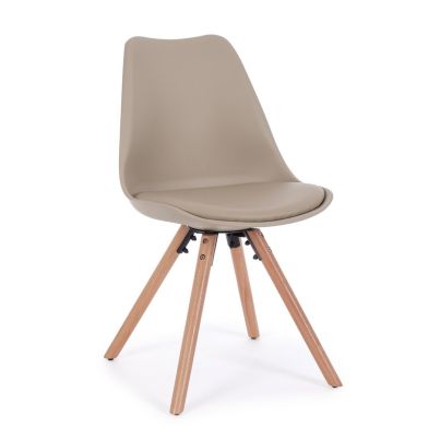 Chair NEW TREND 54x49x83.5cm beige