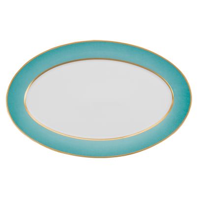 Oval serving dish Camellia Myth 31x20cm