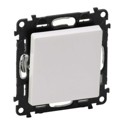 LEGRAND VALENA LIFE ONE BUTTON ONE WAY SWITCH WHITE