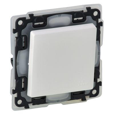 LEGRAND VALENA LIFE ONE BUTTON TWO WAY SWITCH IP44 WHITE