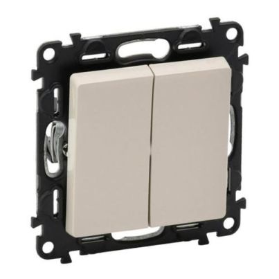 LEGRAND VALENA LIFE TWO BUTTON TWO WAY SWITCH CREAM