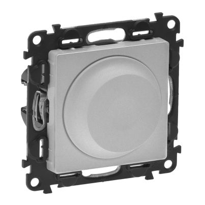 LEGRAND VALENA LIFE ROTARY DIMMER SWITCH 300W ALUMINIUM