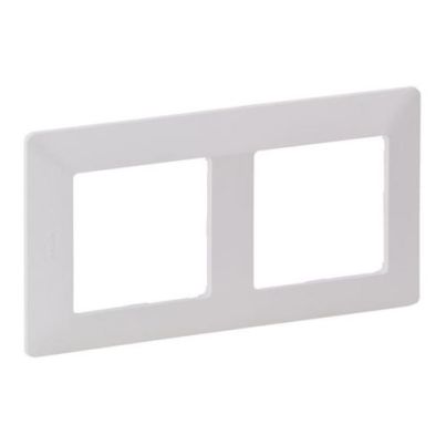 LEGRAND VALENA LIFE DECORATIVE DOUBLE PANEL WHITE