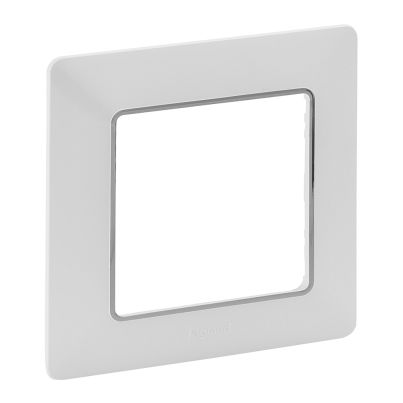 LEGRAND VALENA LIFE DECORATIVE SINGLE PANEL WHITE-CHROME