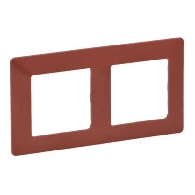 LEGRAND VALENA LIFE DECORATIVE DOUBLE PANEL TERRACOTTA