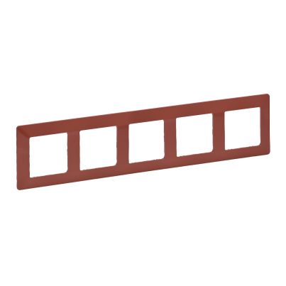 LEGRAND VALENA LIFE DECORATIVE FIVEFOLD PANEL TERRACOTTA