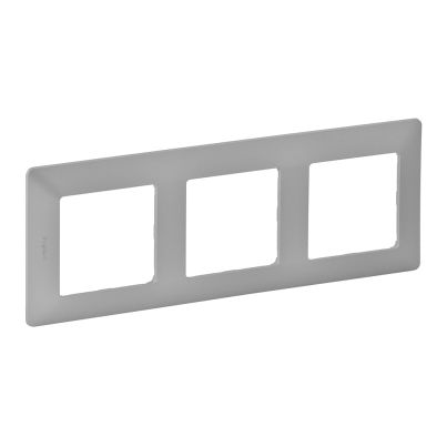 LEGRAND VALENA LIFE DECORATIVE TRIPLE PANEL ALUMINIUM
