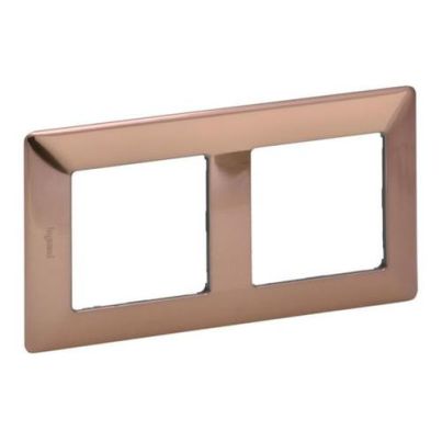 LEGRAND VALENA LIFE DECORATIVE DOUBLE PANEL COOPER