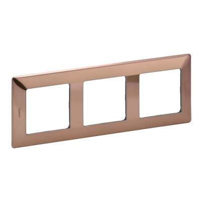 LEGRAND VALENA LIFE DECORATIVE TRIPLE PANEL COOPER