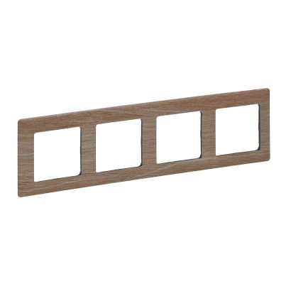LEGRAND VALENA LIFE DECORATIVE FOURFOLD PANEL LIGHT WOOD