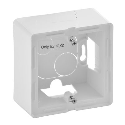 LEGRAND VALENA LIFE SINGLE CONSOLE BOX FOR SURFACE MOUNTING WHITE