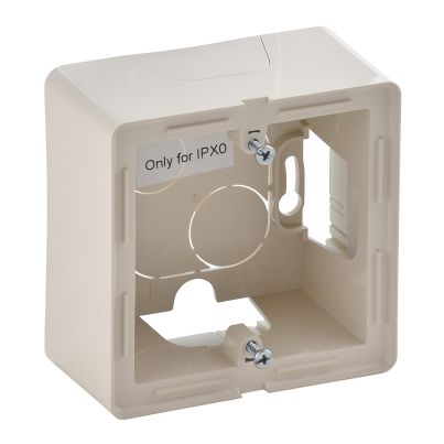 LEGRAND VALENA LIFE SINGLE CONSOLE BOX FOR SURFACE MOUNTING CREAM