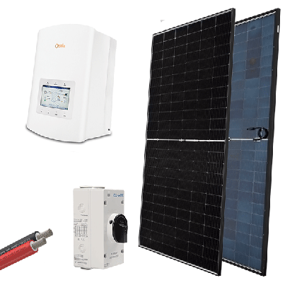 ON-GRID solar system 1P 3.6kW 580W panel