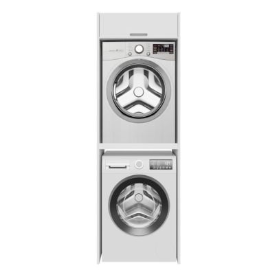 Washer cabinet TWENTY TWO, 66.8/201.8 cm, White
