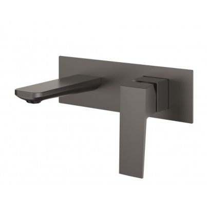 RIHANNA BRASS BUILT-IN MIXER, GUN GREY