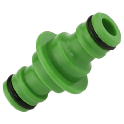 Two-way hose connector, 3/4