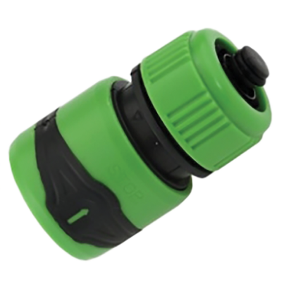 Rubber water stop hose connector, 1/2