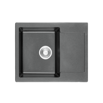 Granite Kitchen Sink 8220 GREY with Right Drainer
