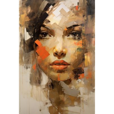 Acrylic glass wall art Mystic Girl 80x120cm