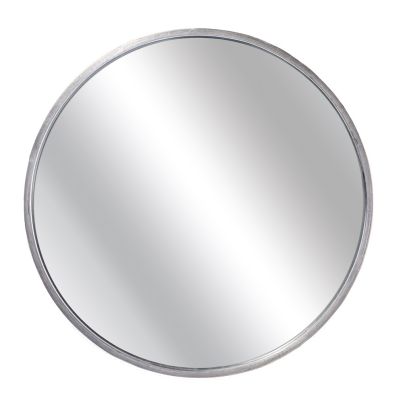 Wall mirror with metal frame 60x60cm black