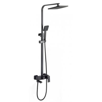 SHOWER SET WITH STATIONARY & HAND SHOWER YASMINA 8866MB