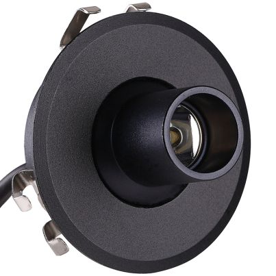 EL-CF03 LED CABINET LIGHT 12V/1W 4000K D39MM, BL.