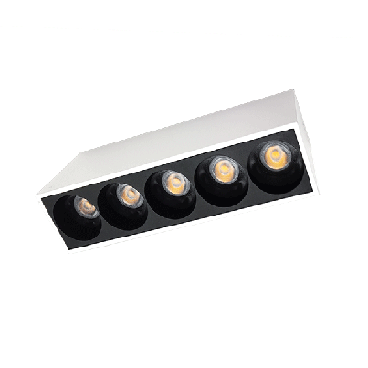 SURFACE LINEAR LIGHT EL-14 10W 3000K, WH & BL