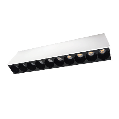 SURFACE LINEAR LIGHT EL-14 20W 3000K, WH & BL