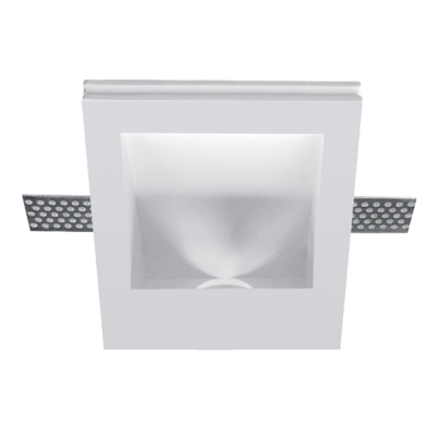 LED Gypsum wall lamp 1X1W recessed