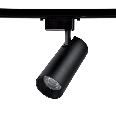 TL2025 TRACK LIGHT 23W 2700K 24° BLACK 2 LINES