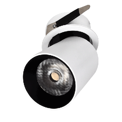 TLOM SKY COB FIXTURE FLUSH MOUNT 15W 4000K 30° WHITE