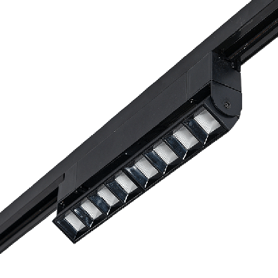 TRACK LIGHT ZFLD 2-LINES 20W 30° 4000K BLACK