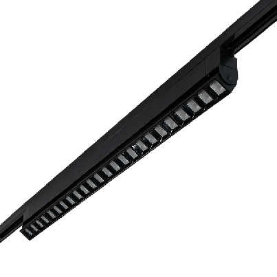TRACK LIGHT ZFLD 2-LINES 60W 30° 4000K BLACK