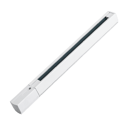 SKYWAY 101 FOUR LINE TRACK RAILS 1m WHITE