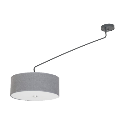 FRANK PENDANT 3xE27 GREY