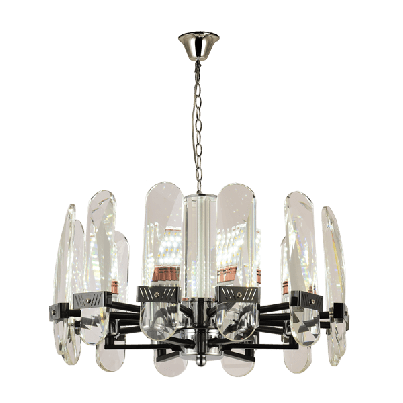 ALBERT Chandelier 13xE14 chrome