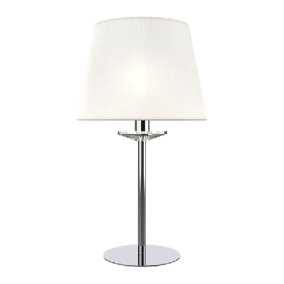 BARBARA Table lamp 1xE14 white/chrome