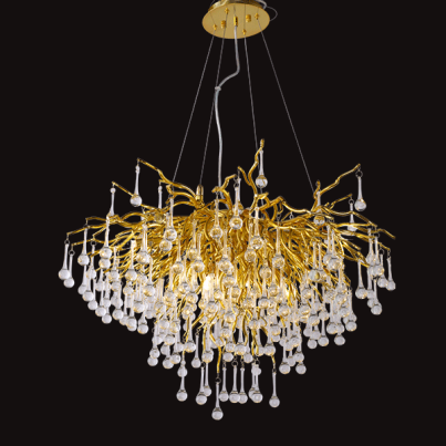 JOSEPH Chandelier 6xG9 gold