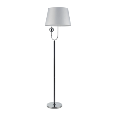 CARMEN Floor lamp 1xE27 white/chrome