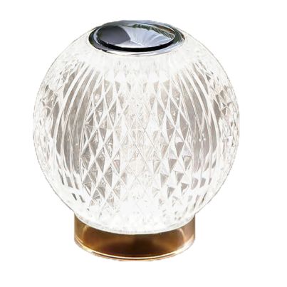 DIAMOND LED TABLE LAMP 2W 3000K DIMMABLE, GOLD