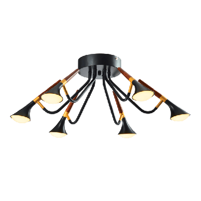 DUNCAN LED Chandelier 30W 3000K black