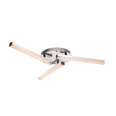 FAYE LED Celing lamp 3x4W 3200K chrome