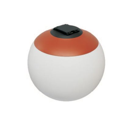 ELMARK LED FIXTURE 9W 48V CCT, ORANGE 810