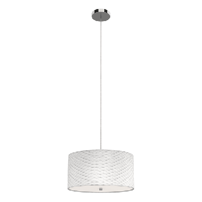INES Pendant 5xE14 white/chrome