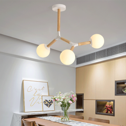 JANE Chandelier 3xE27 white