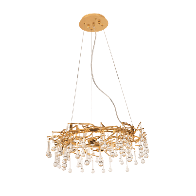 KAROL Chandelier 8xG9 gold