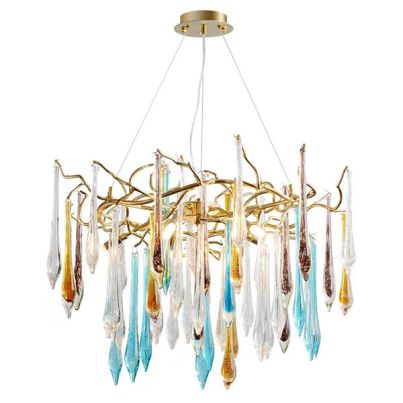 KAROL Chandelier 10xG9 gold