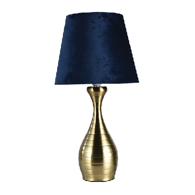 MONTE Table lamp 1xE27 blue/gold