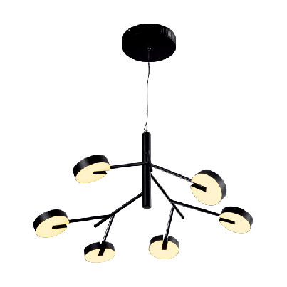 SENSO LED Chandelier 50W 3000K black